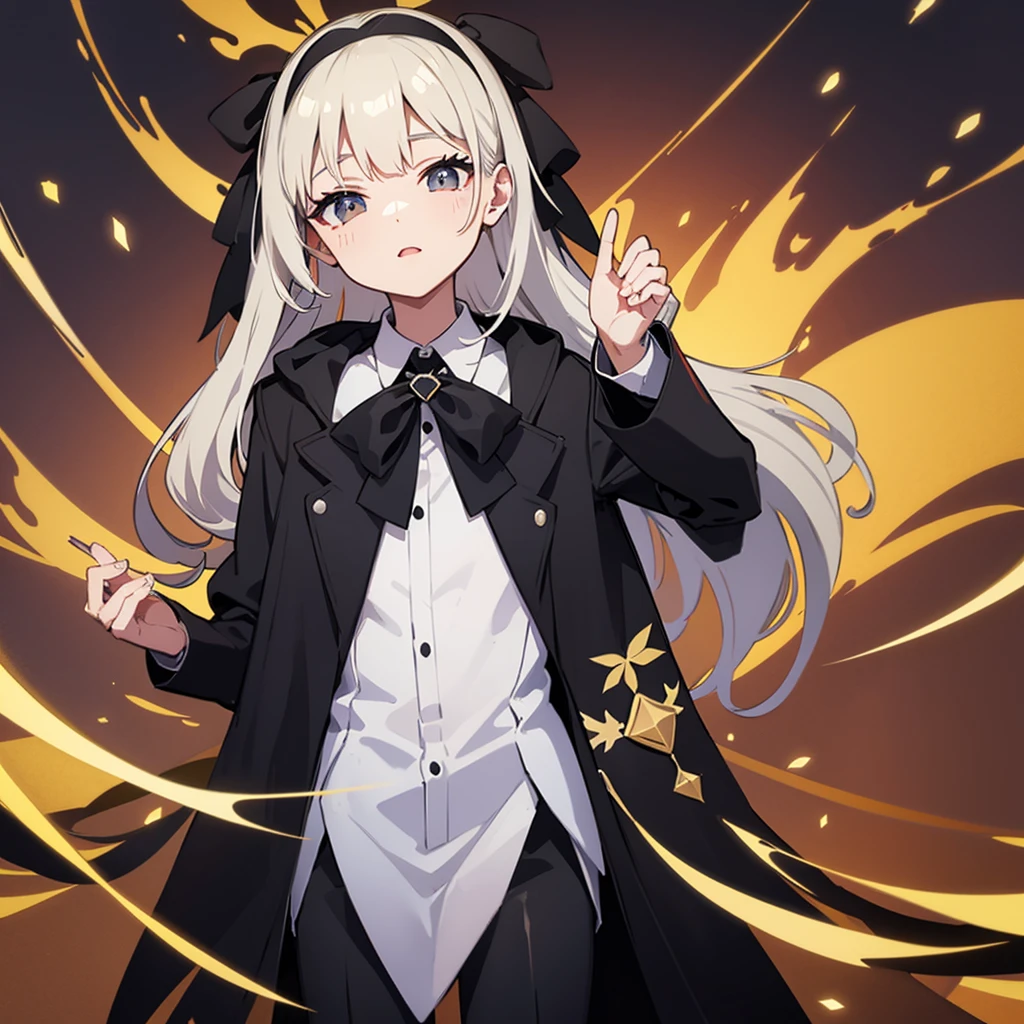 Animated pacara with black coat