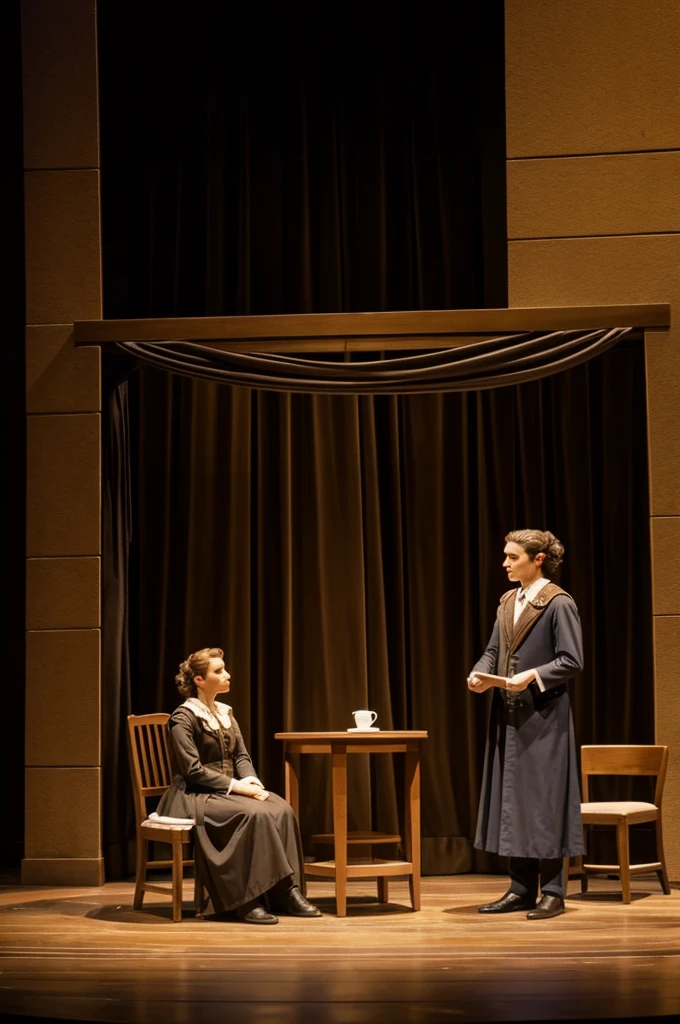 Scene 1 of chapter the federal round of the play Amelia