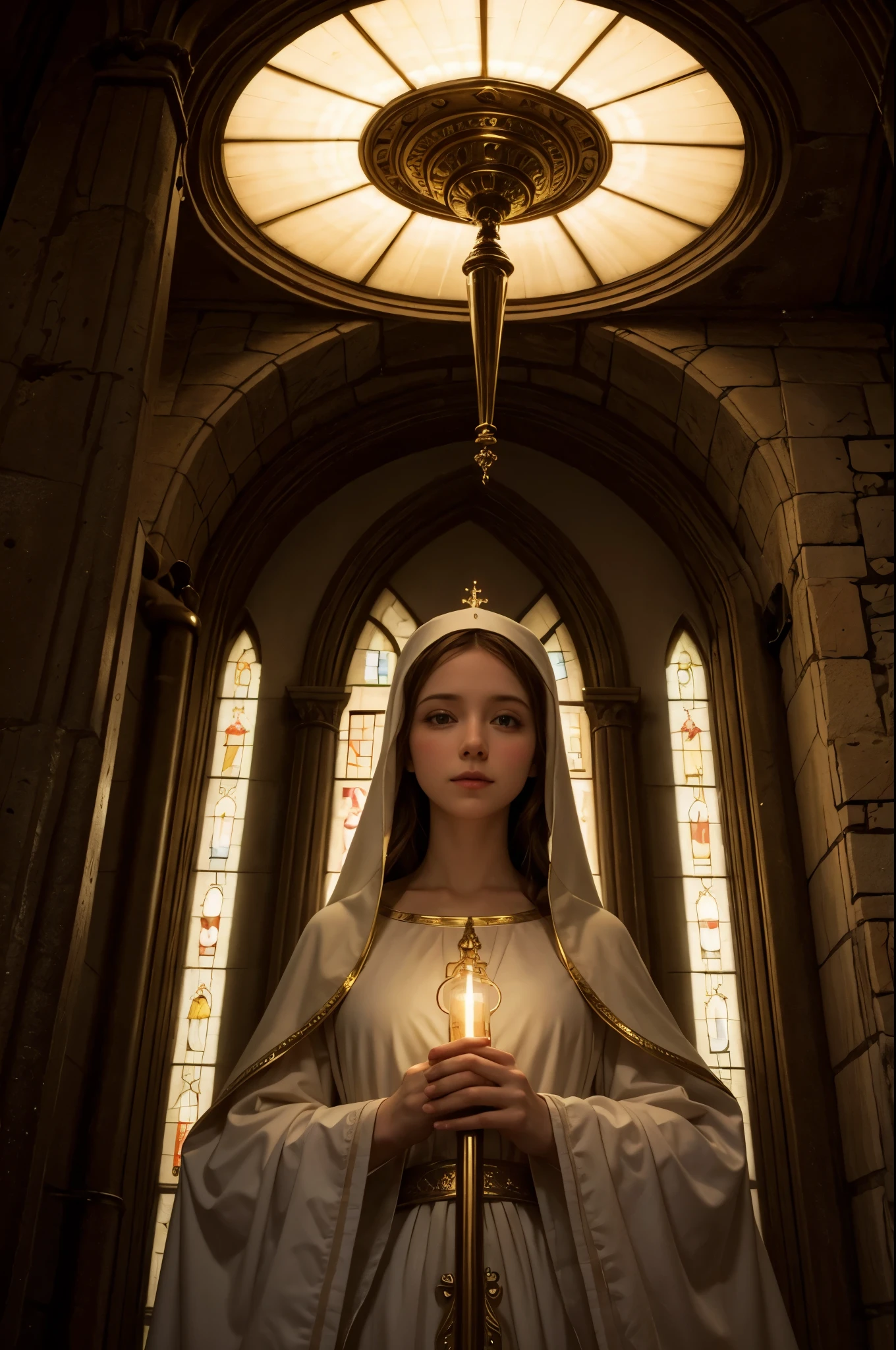 lots of light our lady virgin mary light 