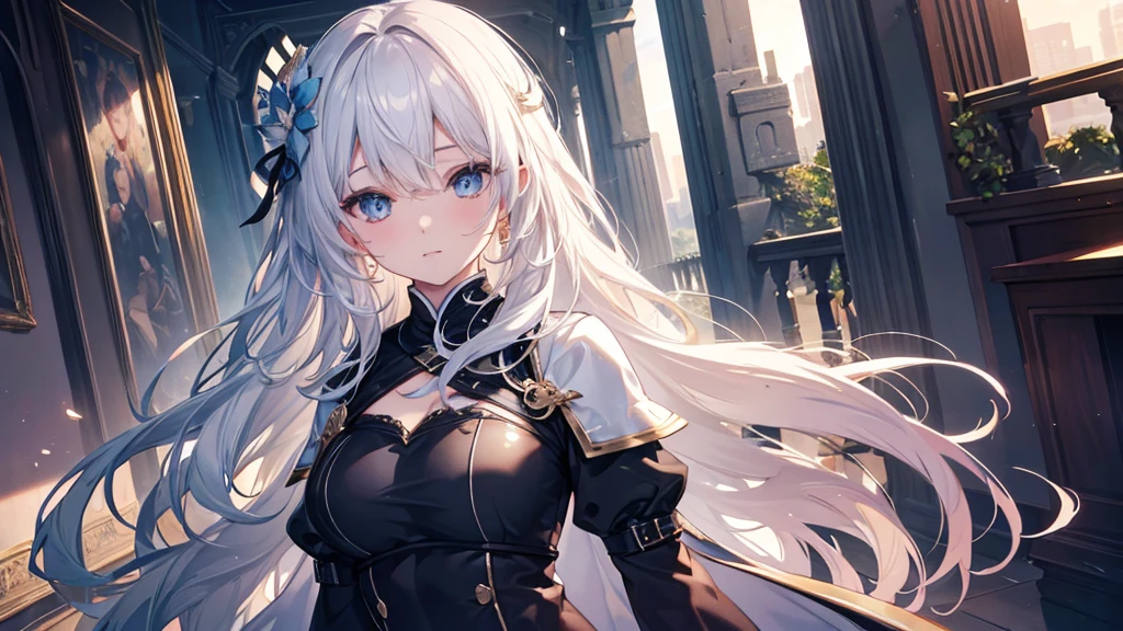 4K,High resolution, (Highly detailed CG,8K,wallpaper)、One Woman,(Clean detailed eyes),(Knight&#39;s clothing),((NSFW)),(Huge breasts),(Huge breasts),(Huge breasts),Composition seen from below,((Pink Hair,Twin tails))