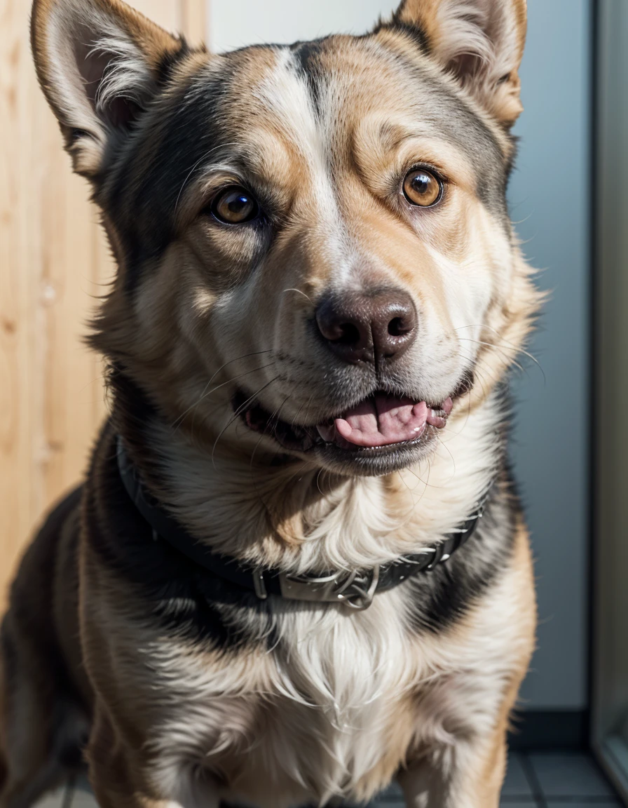 man with dog, dog with money in its mouth, angry dog, fierce dog, Shiba Inu breed, Shiba Inu, tokens, cryptocurrency, called inu, 4k, high quality, realistic with drawing
