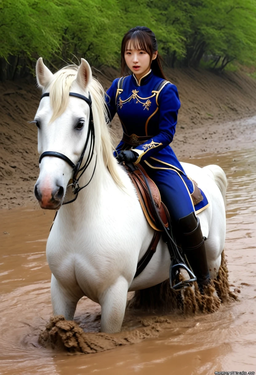(((masterpiece))),(((Highest quality))),((Tabletop:1.4, Highest quality)), (Realな写真:1.4), 
((1 cute girl knight)),rodeo,
(超High resolution:1.2),, wonderful, Very detailed CG Unity 8k wallpaper, Very detailed, High resolution,fat horse ridden by japanese girl,Chubby,Plump,Double,
Soft Light, Beautiful detailed girl, Droopy eyes,Very detailedな目と顔, Beautiful and exquisite nose, Beautiful and exquisite,  horse ridden by a girl can't stand up because its drowned in the sticky muddy pitfall:10.0 ,Displeased face:4.0,Real,Stir,Anatomically correct,action horse riding scene while struggle fighting