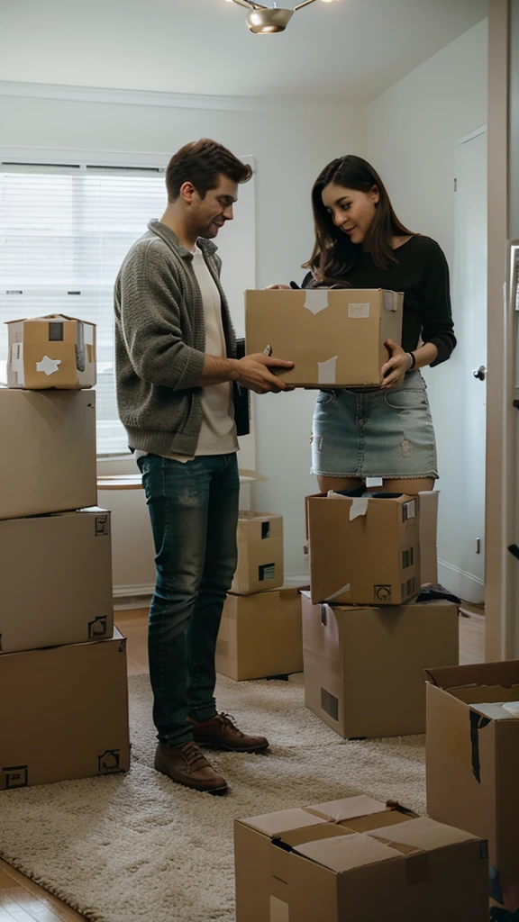 - A couple meeting a real estate agent in an office, I sell houses etc..
- Crafty couples creating DIY closets.
- People packing items in bubble wrap.
- Families packing/unpacking boxes, arranging furniture and other items around the house.
- Students moving into apartments and decorating rooms.