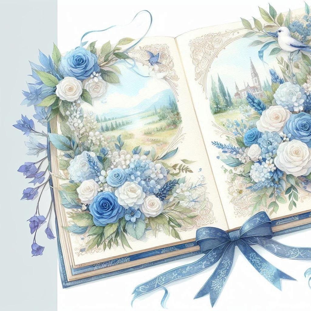 Complete the sides of the book 