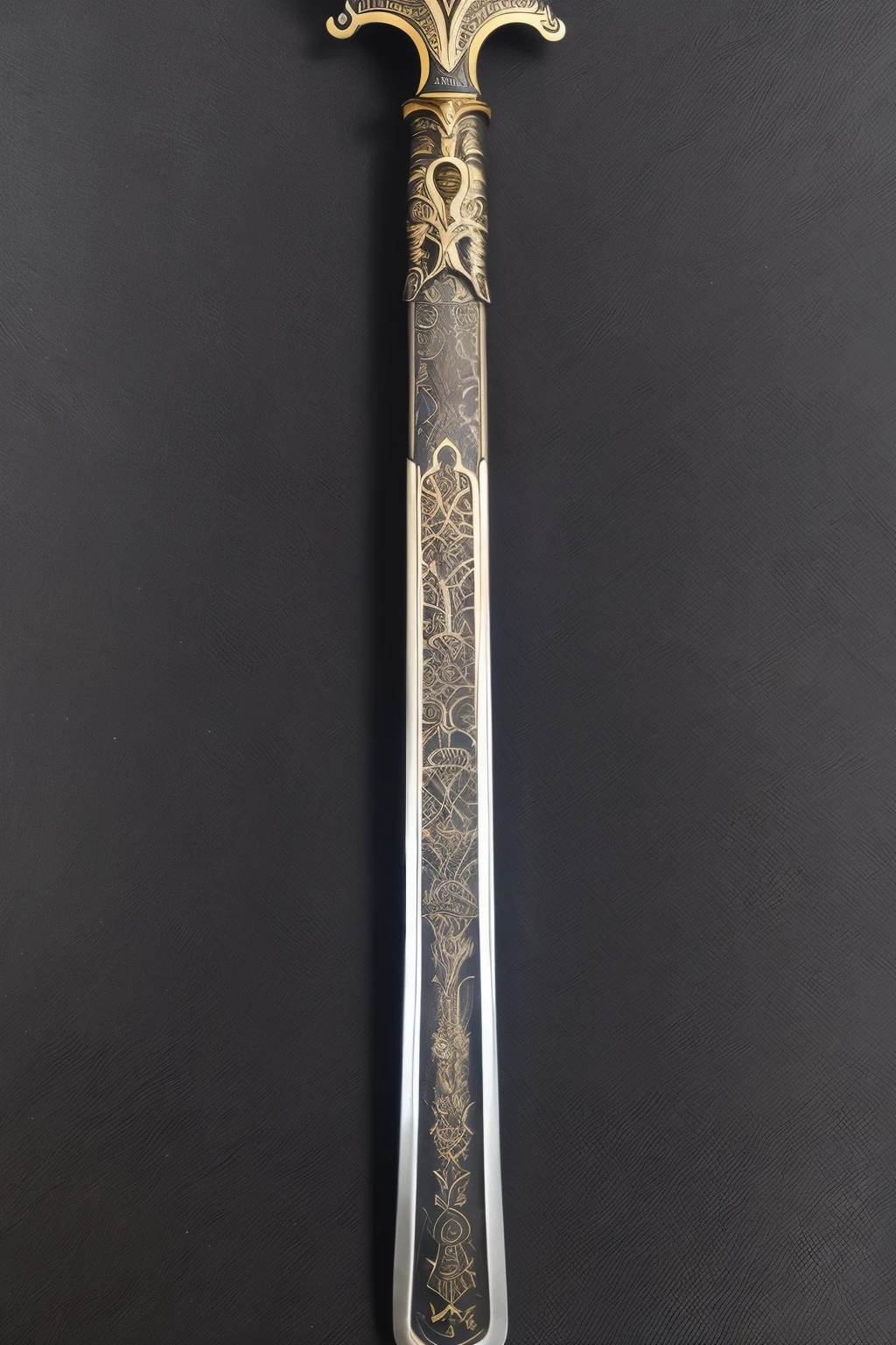 The sword is a masterpiece of craftsmanship, forged with rare metals and enriched with special materials that increase its effectiveness against omnis. The blade has a unique appearance, with a special pattern that shines with different colors, reflecting the unpredictability and intensity of the natural disasters she channels through her Breath.
The sword guard is elaborately carved, inspired by elements of nature such as stormy clouds and lightning, while the handle is wrapped in a durable material that provides a firm and comfortable grip. The sword's scabbard is equally elaborate., protecting the deadly blade with a design that evokes the grandeur and grandeur of natural phenomena.