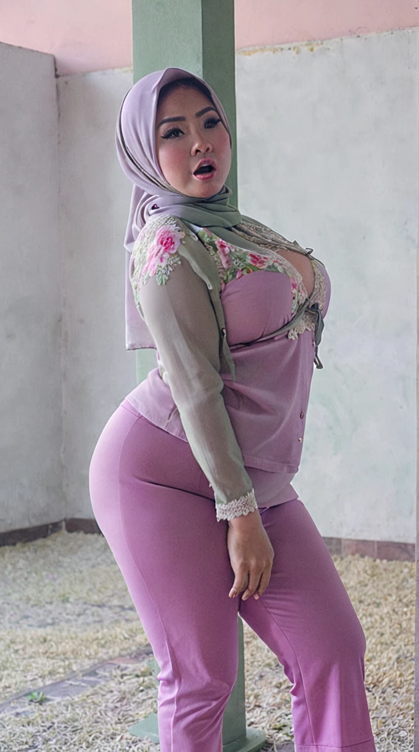 ("Tongue"), (Anger), (Anger), (Anger), (Anger), "G-String & Thong", "Oki Setiana Dewi", "Spectacles", ("Light Green Hijab Floral pattern Naked"), Chubby Wearing "Lace Floral Pattern Bra" & Short Hairy Pussy, "Facial expression in anger", "Light Green", "Light Green Lips", "Bokeh" My ass is huge Being in the forest, "Very angry facial reaction", (Heavy Huge Breasts Tits)