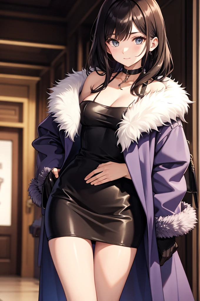 fur coat