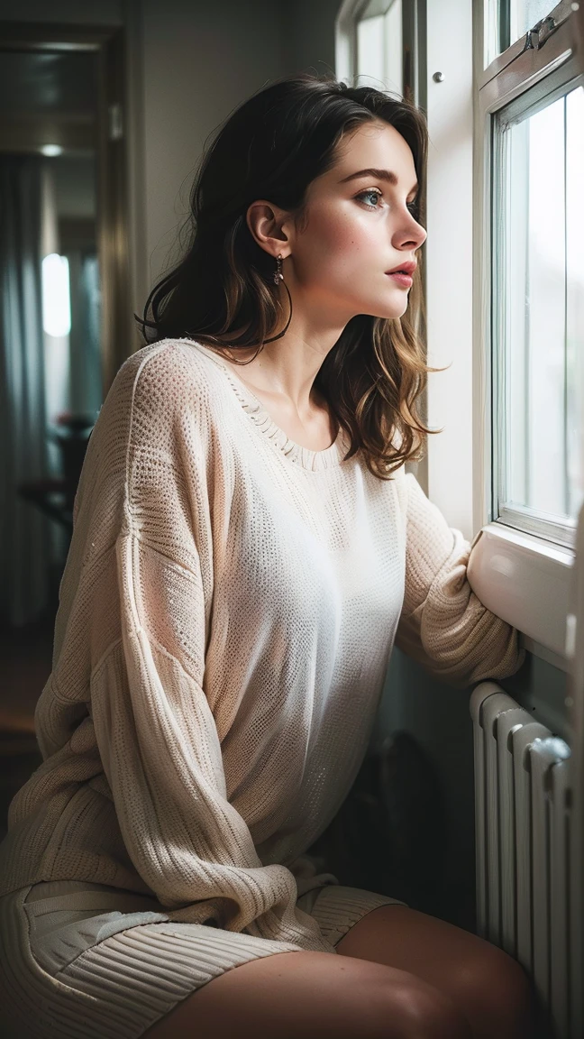 (in women's underwear) (((Ultrarealistic))) uploads, masterpiece, top quality, (pale skin), (ultra detailed face and eyes:1.2), 1 girl, adult, ((in a too small size tight lingerie)), strapless bra, ((very strong eye make-up, pink mascara)), ((artificial, Detailed Lips)), ((blonde wavy hair)), ((Stylish hairstyle)) , (({enormous|huge|large|huge|mega|fake} pushed up breasts)), (very narrow waist). ((very large décolleté)), uploads-Shooting, (soft) Enlightenment, (The play of light and shadow), depth of field, bokeh, (Special attention to skin details: 1.2), (besonderes Augenmerk auf enormouse Brustgröße: 1.2), (((special attention to extra tight clothing sizes: 1.2))), detailed texture, Hautporen, Oily skin. (Erotic atmosphere of the frame. Color Palette - Purple, Pink, metric tons), dr, ((film grain)), ((Rays)), (glare), ((upper body)) , extremely detail,