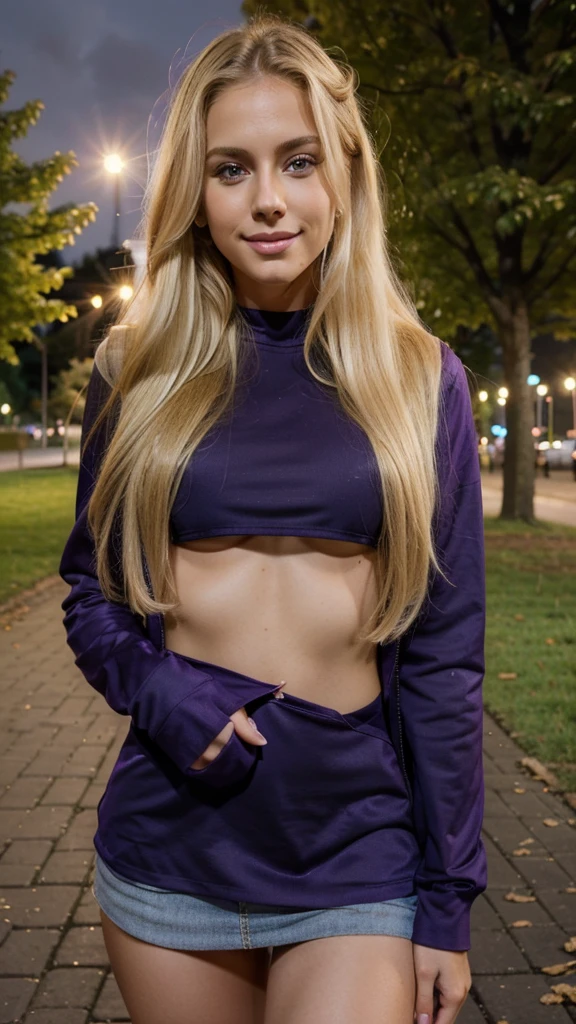 Kiara Hunter Blonde woman, posing stand modeling, with dark purple casual outfit design, park, with Skyblue eyes and long hair, sexy smile, Beautiful blonde woman, Beautiful blonde girl, a beautiful blonde, blonde beautiful young woman, Portrait of Nicole Aniston , cute female model, blonde woman, blonde and attractive features, Sexy girl with long blonde hair, Beautiful blonde hair, blonde goddess, beautiful woman, Young blonde woman, Swedish blonde woman, park, night.