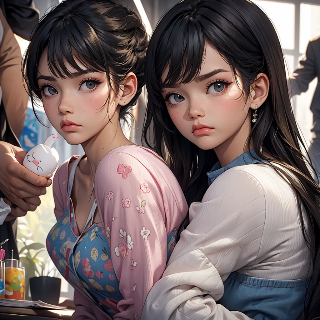 pouty face