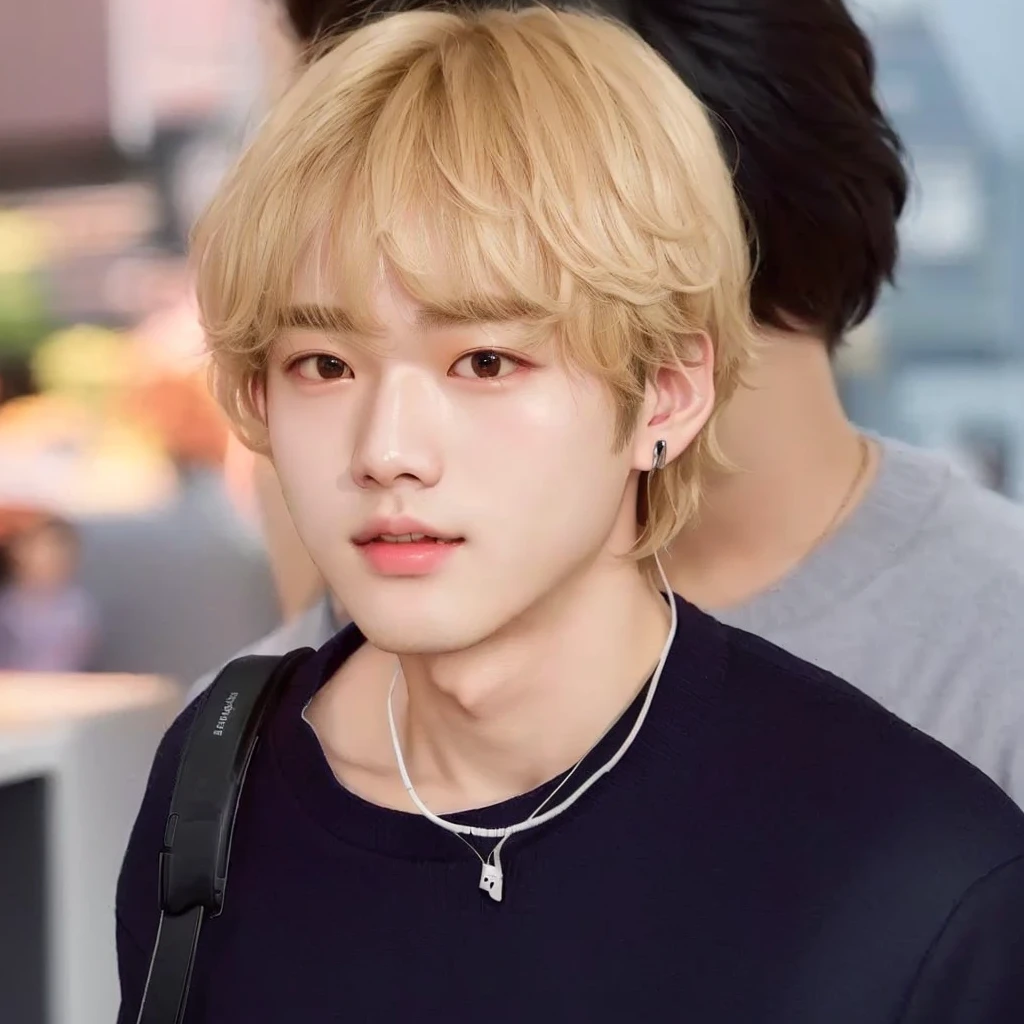 There is a boy with headphones on and a pink sweater., ulzzang, Ulzzang masculino, Wan adorable korean face, Cai Xu Kun, kanliu666, jinyoung shin, Ruan lindo vtuber, kim doyoung, chiho, e-chica, E - Chica, Jung Jaehyun, jaeyeon nam, Sakimichan