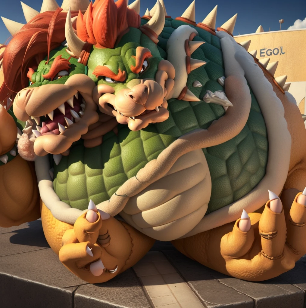 Bowser, Giantess Furry City