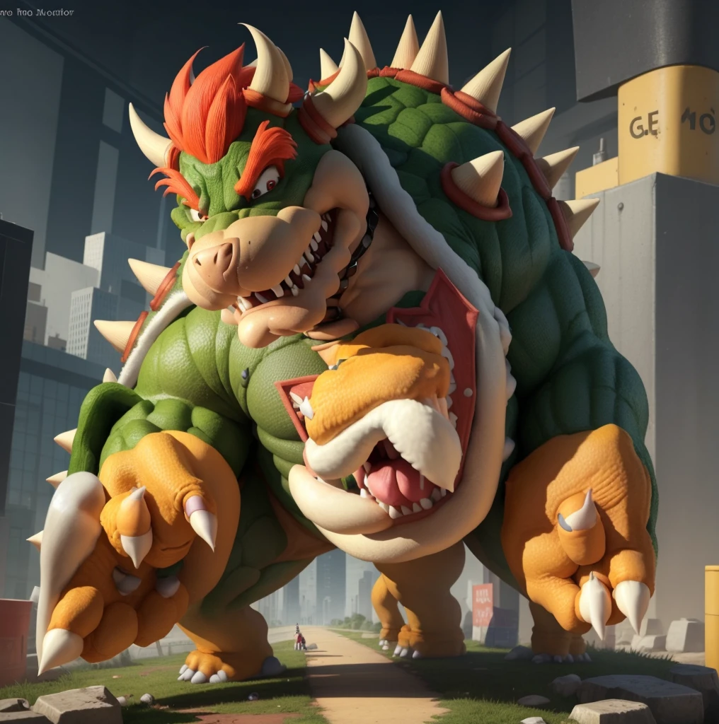 Bowser, Giantess Furry City