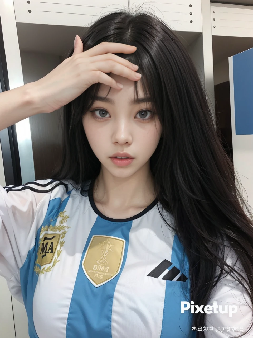 Jennie Kim from Blackpink HD With huge breasts and pink lips
