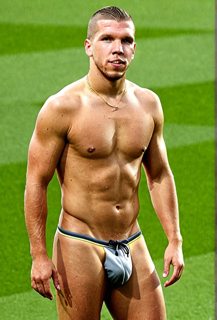 Lukas podolski full naked body