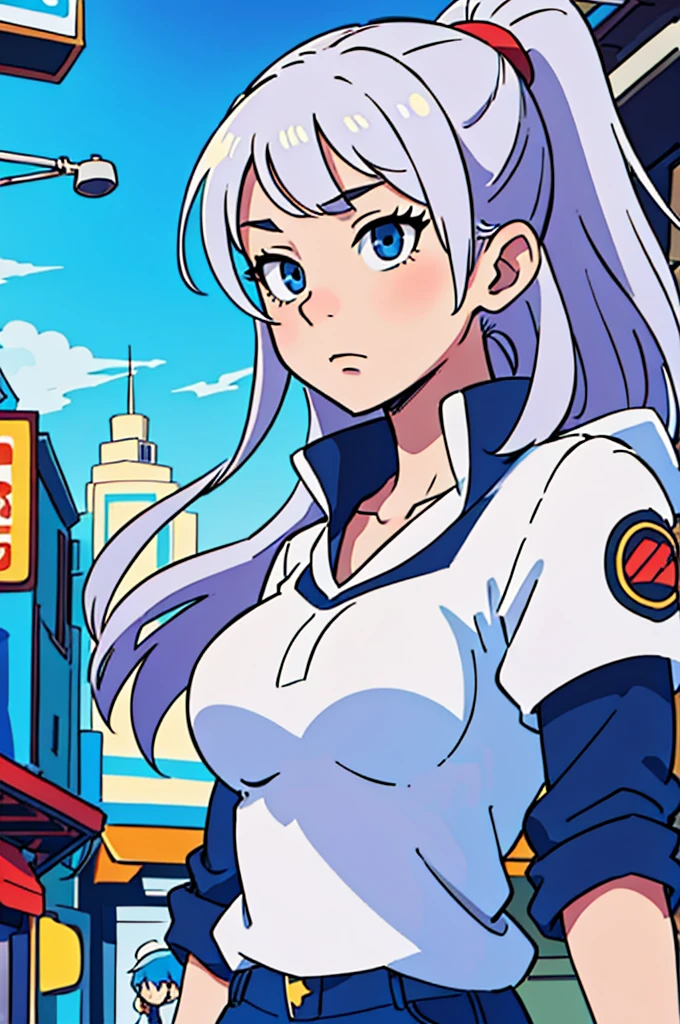 (best-quality:0.8),
(best-quality:0.8), perfect anime illustration, extreme closeup portrait of a pretty woman walking through the city