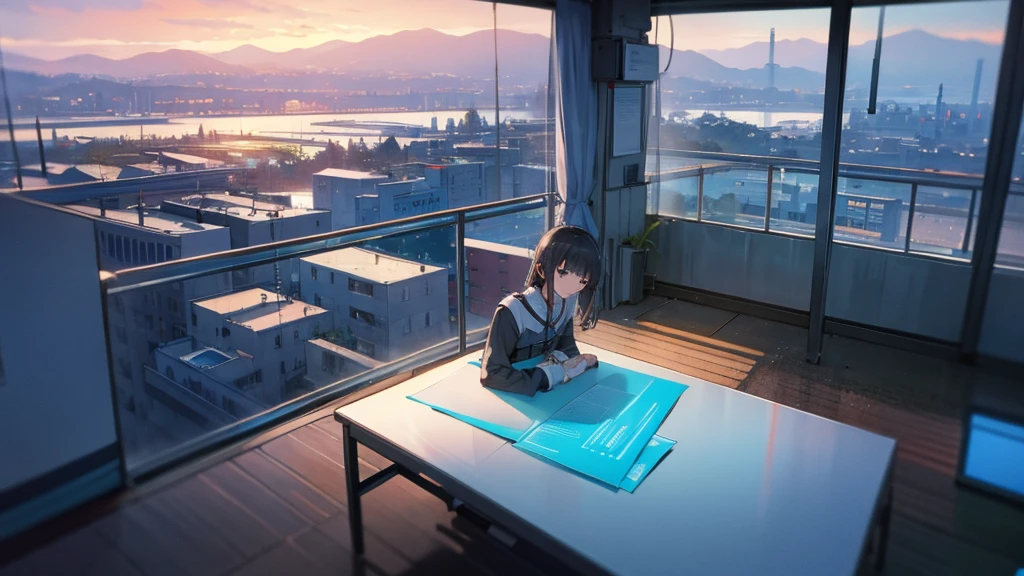 change position and scenery