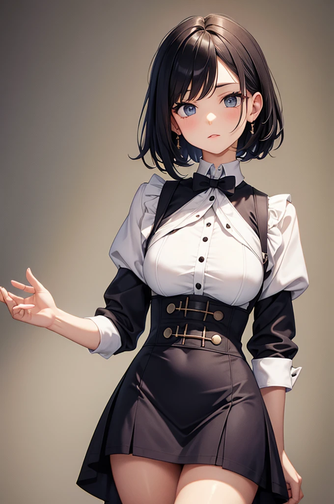 underbust, short dress