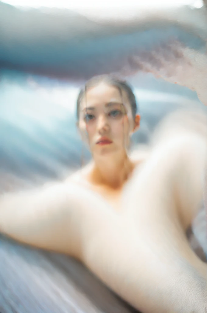 (Highest quality,masterpiece:1.2),Photo Real,Professional portrait,(((One girl))),(20-year-old girl:0.9),(Upper Body:1.5),((bangs)),Black Hair,(Pale skin:1.3),(((Flat Chest))),Ensaku,bangs,(Perfect Face:1.3),(Soft Focus:3),(((Soft lighting))),Perfect lighting,(((Simple Background))),(((Flat background))),(((View your viewers))),Are standing,front,clavicle,Long sleeve,((((Desaturate)))),(((touching my cheek))),Pink clothes,(((Embarrassing))),(((Shadowed face))),((Machair Sweater)),(Contact:1.7),From above,Pale orange background,