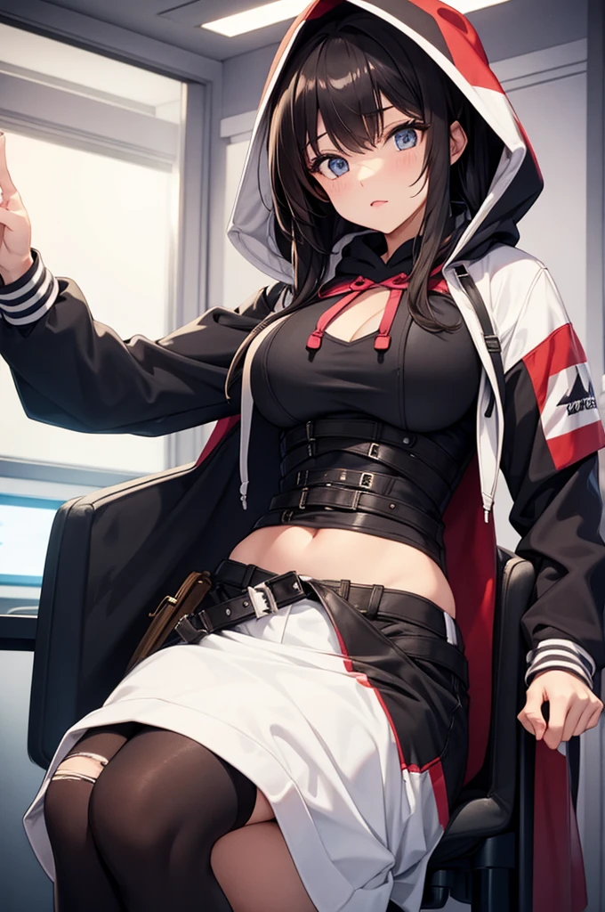 underbust, hoodie