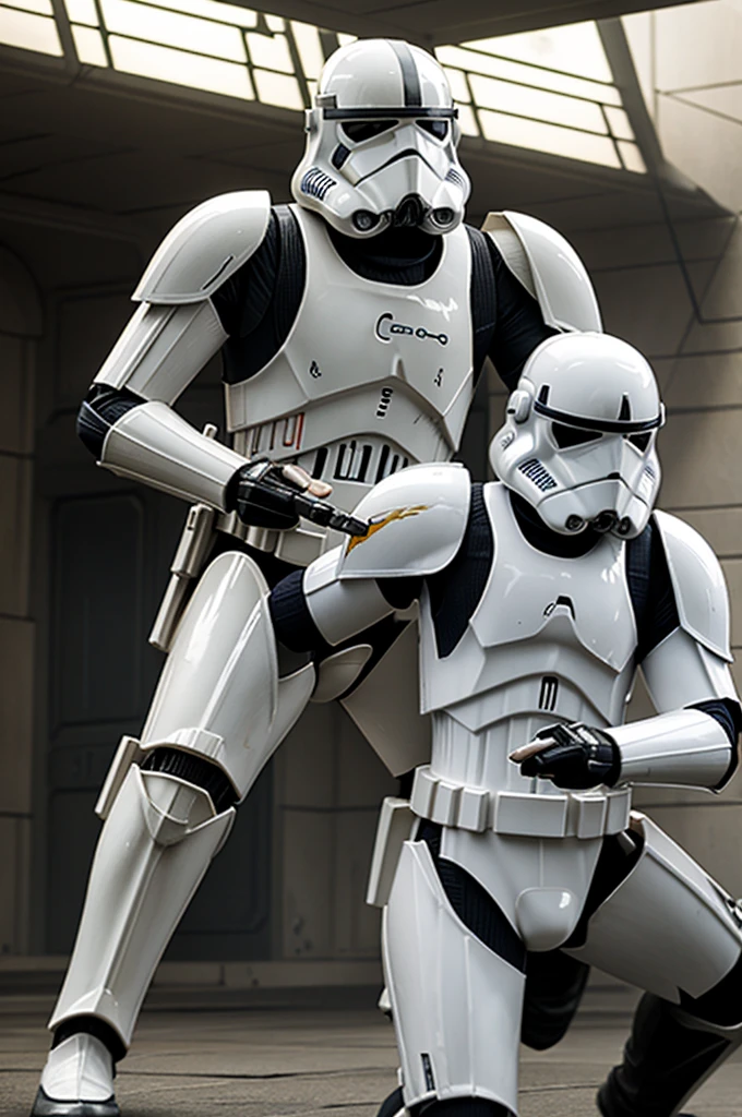 Clone trooper flood combat form