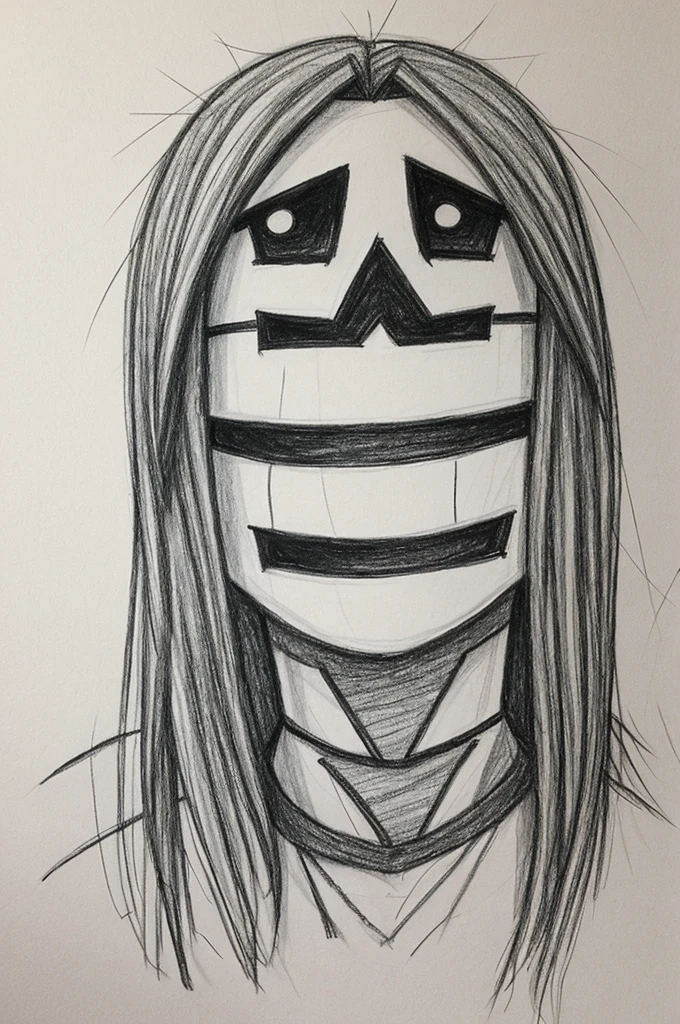 Create a drawing of a creeper