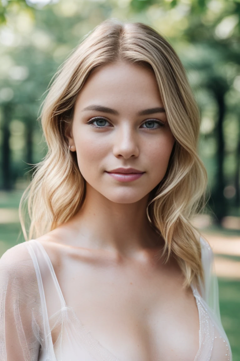Portrait of 19 year old blonde with beautiful sparkling eyes, natural blonde hair, locks, waves, New York Central Park background, large breasts, flattering sheer top and sheer skirt), (neckline), detailed (texture! , hair! , brightness, color! (imperfect:1.1), very detailed bright eyes, (looking at camera), super image quality, sharp focus, sharp, dof, film grain, (center), Fujifilm XT3, transparent, center of frame, cute face, sharp focus,

Translated with DeepL.com (free version)