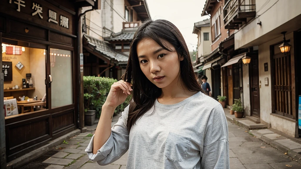 asian. Casual.