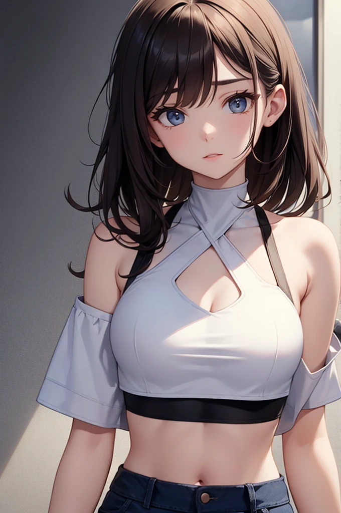 halterneck, crop top