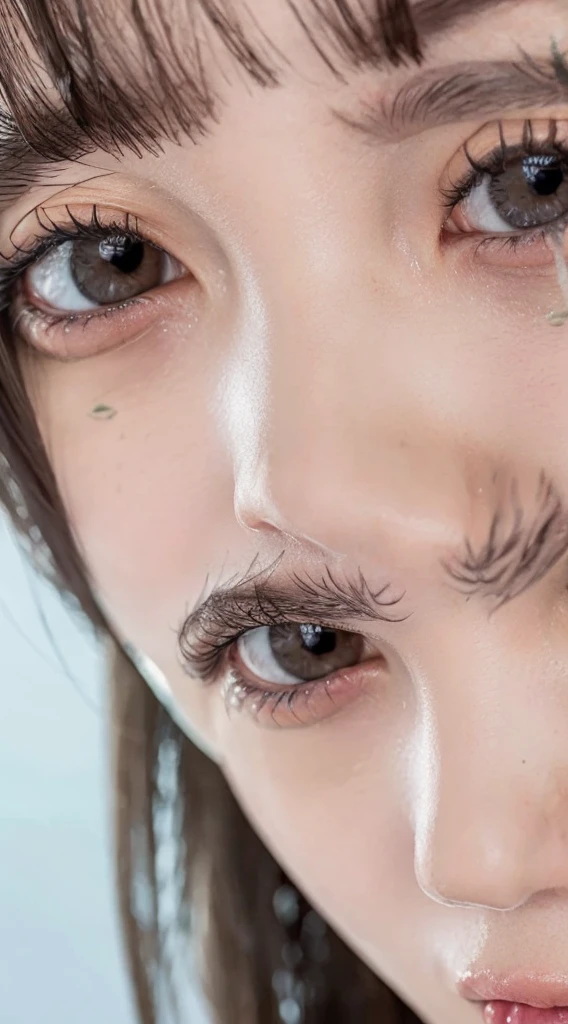 Dressed, (photo Realistic:1.4), (hyper Realistic:1.4), (Realistic:1.3), (Smoother lighting:1.05), (Improving the lighting quality of movies:0.9), 32k, One girl,20 year old girl, Realistic lighting, Backlight, Light on the face, Ray-tracing, (Bright light:1.2), (Improvement of quality:1.4), (Highest quality real texture skins:1.4), Detailed drawn eyes, Detailed painted face, Quality Eyes, (Tired, sleepy and satisfied:0.0), Face close-up, T-Shirts, (Enhance the mood of your body line:1.1), (Enhances the beauty of skin texture:1.1)