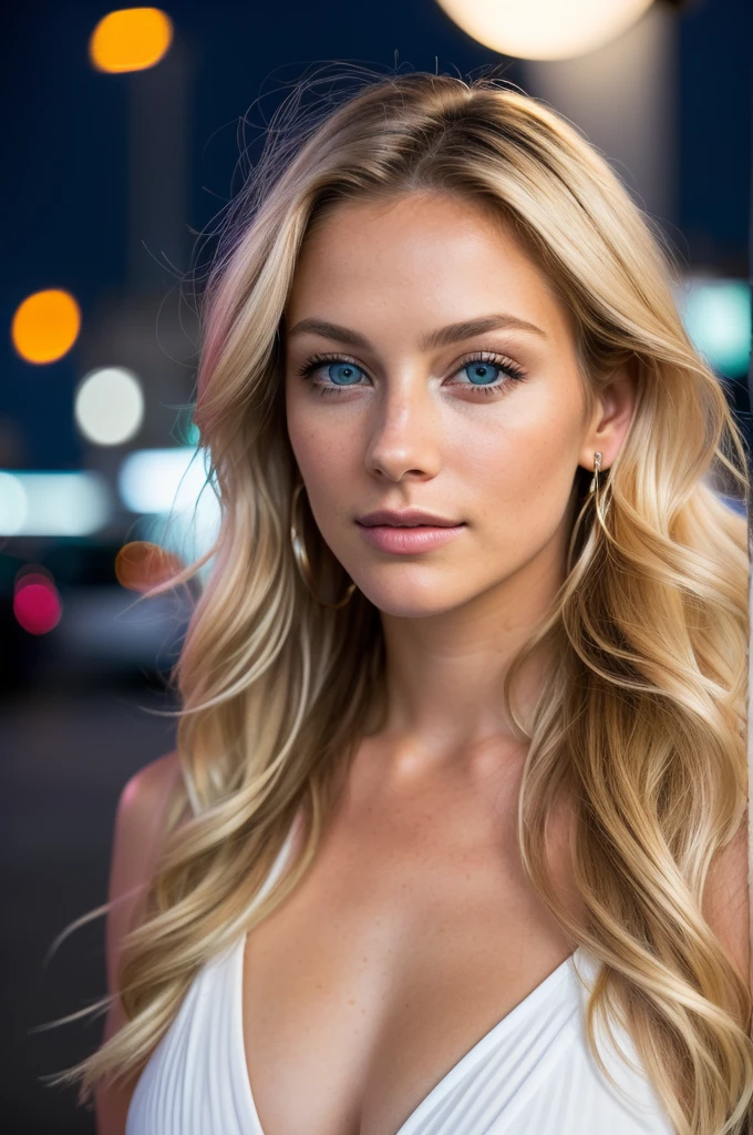 RAW uhd portrait of a 24 year old blonde close-up, natural blonde hair, locks, wavy, (brown eyed woman) in the apartment, New York City prehistory, night starry sky, exposed natural big breasts_b, the background of the night city night, (full body exposed), vagina, well-defined pussy (cutout), Detailed (textures!, Hair!, shine, Color!, imperfections:1.1), High detail of light eyes, ( looking at camera), specular lighting, dslr, ultra quality, sharp focus, sharp, depth of field, film grain, (centered), Fujifilm XT3, crystal clarity, center of frame, pretty face, sharp focus, street lamp, lights neon, bokeh, (low light), low key, at night, (night sky)