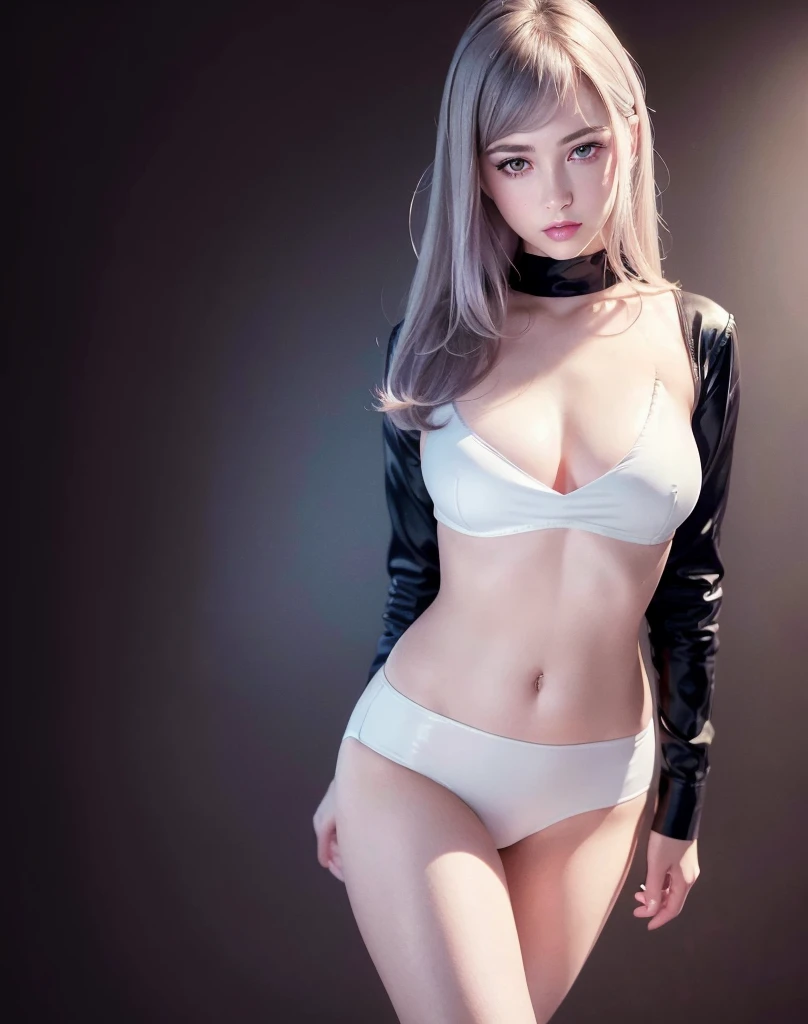 1girl,beautiful vintage color, instagram (photorealistic, high resolution:1.4), ((puffy eyes)), looking at viewer, , full body (8k, RAW photo, best quality, masterpiece:1.2), (realistic, photo-realistic:1.37),(sharp focus:1.2), professional lighting, photon mapping, radiosity, physically-based rendering, (pale skin:1.2),(small breasts:1.2), looking at viewer, (middle hair:1.5), portrait, purple eyes, (sliver hair:1.1),bangs, (simple background:1.4), solo, upper body, realistic,(masterpiece:1.4),(best quality:1.4),(shiny skin),fashi-girl,makeup,smile(skinny,closed mouth,shy :1.3) ,(standing,black Stewardess uniform,Necromancer:1.1),medium bust,sexy pose ,