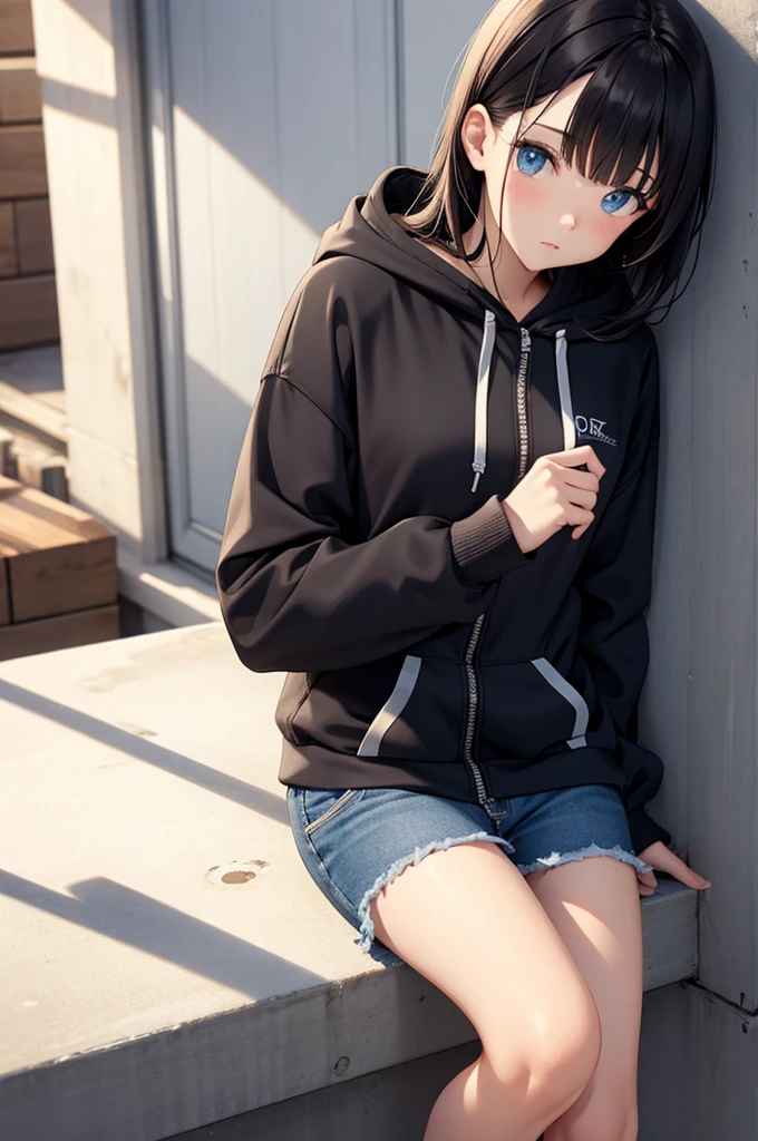 zipper, hoodie