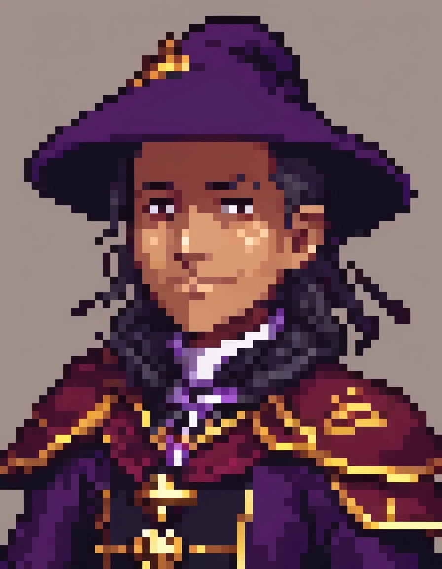 portrait of a Black Mage