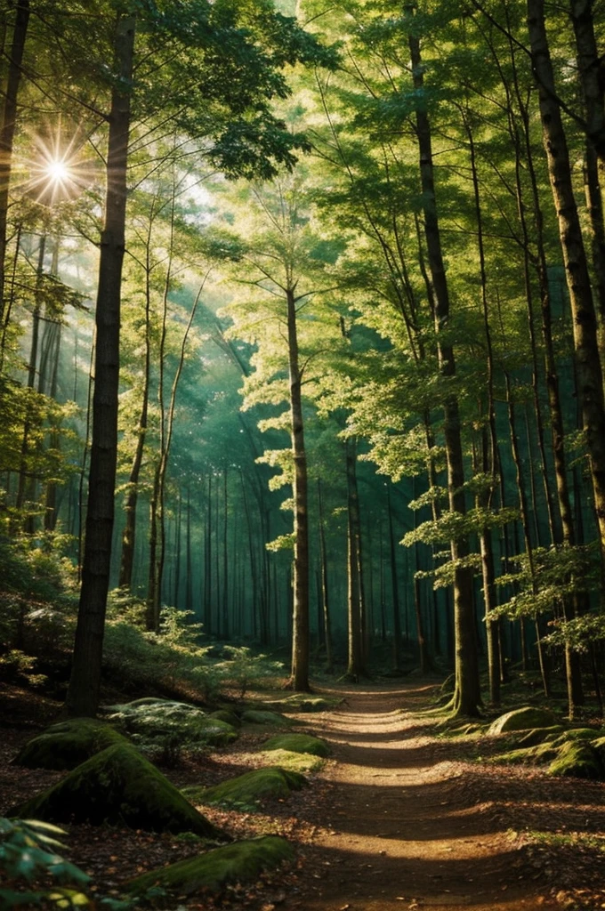 Make a magical forest