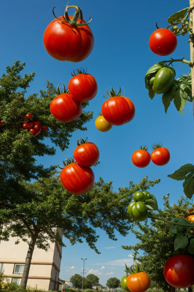 tomato falling