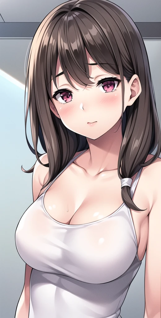 Simple white background、
裸エプロン,オレンジ色のエプロン,
(Pink Eyes)、(Brown Hair)、With bangs、(Bob Hair)、
One girl, 30th Generation,young woman,Beautiful long legs,Beautiful body、
beautiful nose,Beautiful character design,Perfect Eyes,Perfect Face,Expressive eyes,perfect balance、
(Focus on the face), Mouth closed, (innocent_big_eyes:1.0), (Light_Smile:0.3)、
Official Art,Highly Detailed CG Unity 8K Wallpaper,Perfect Lighting,colorful,Bright_front_face_lighting,White skin、
(masterpiece:1.0),(Best_quality:1.0),Ultra-high resolution,4K,Super detailed、
photograph,8K,HDR,High Resolution,absurdres:1.2,Kodak portra 400,Film Grain,Background Blur,bokeh:1.2,Lens flare,(vivid_colour:1.2),Professional Photograph、
(beautiful、Large Breasts:1.4), (Beautiful face:1.5), (Narrow waist)、