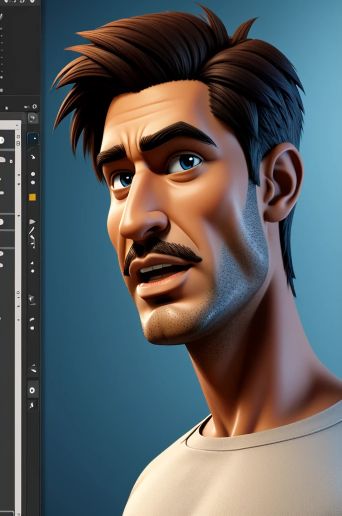 Create an animated character 