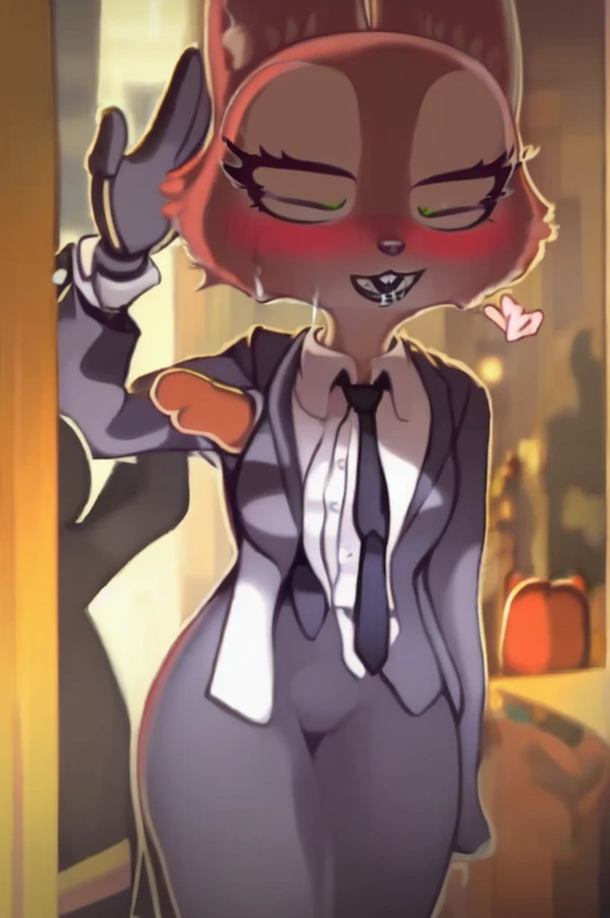 Diane Foxington, secretary, wet, Sub, behind,by Sagaris uvu,Sagaris uvu