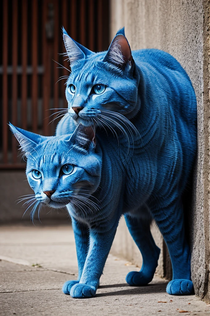 Blue cat