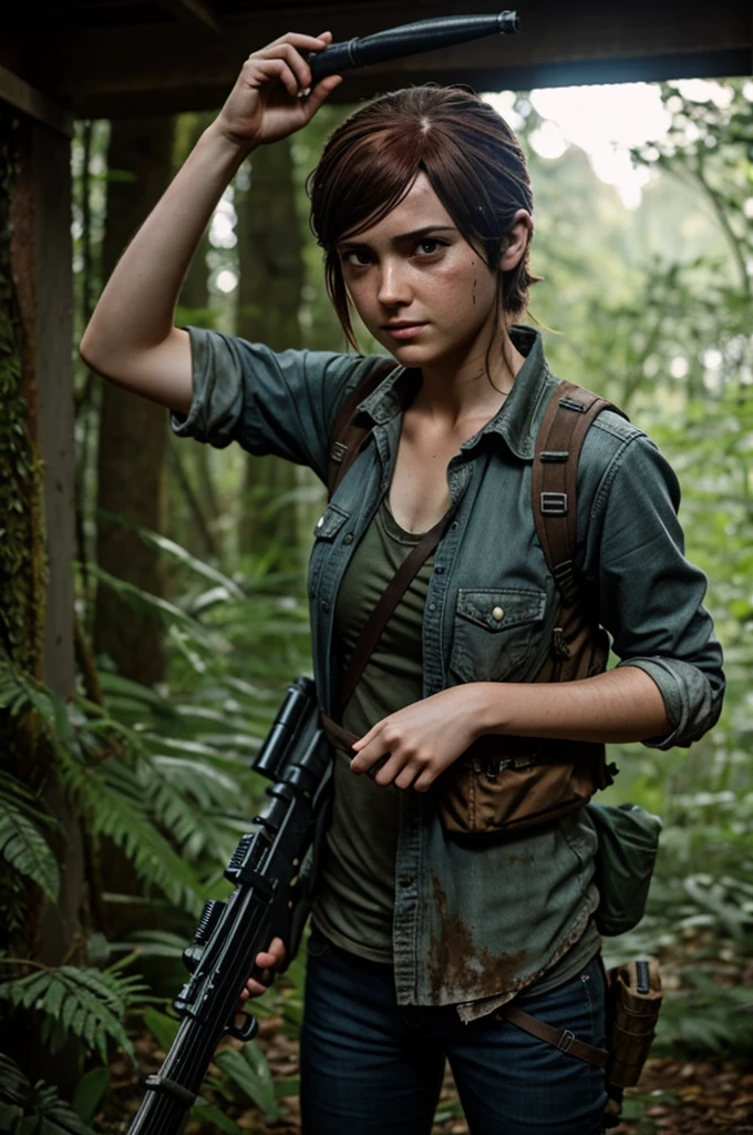 Elie de the last of us con cosplay