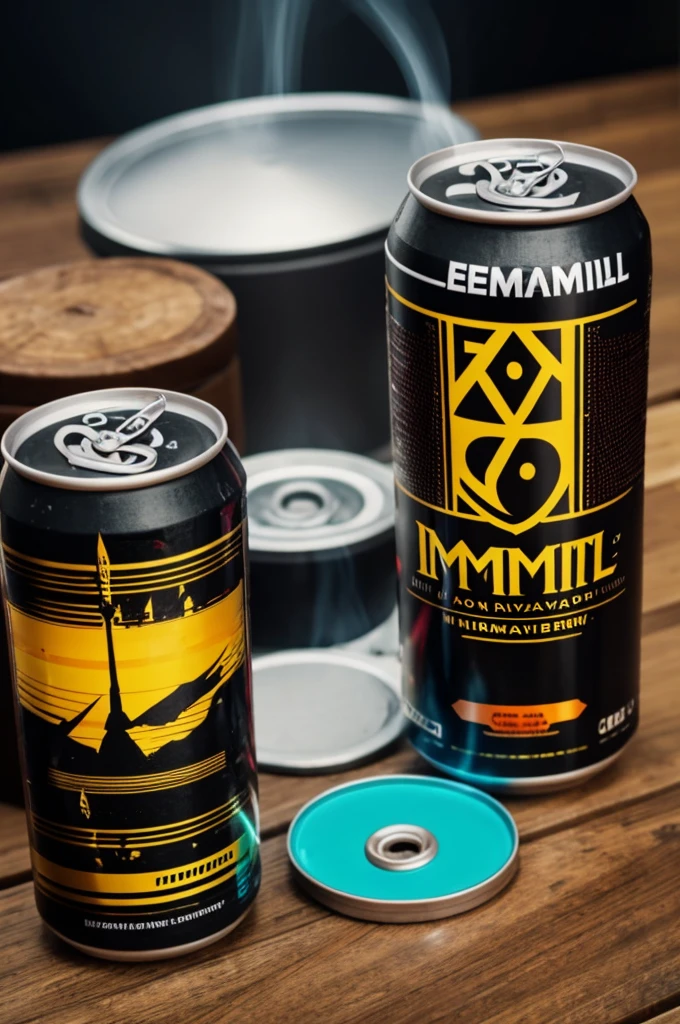 energy drink with the name “immortal”