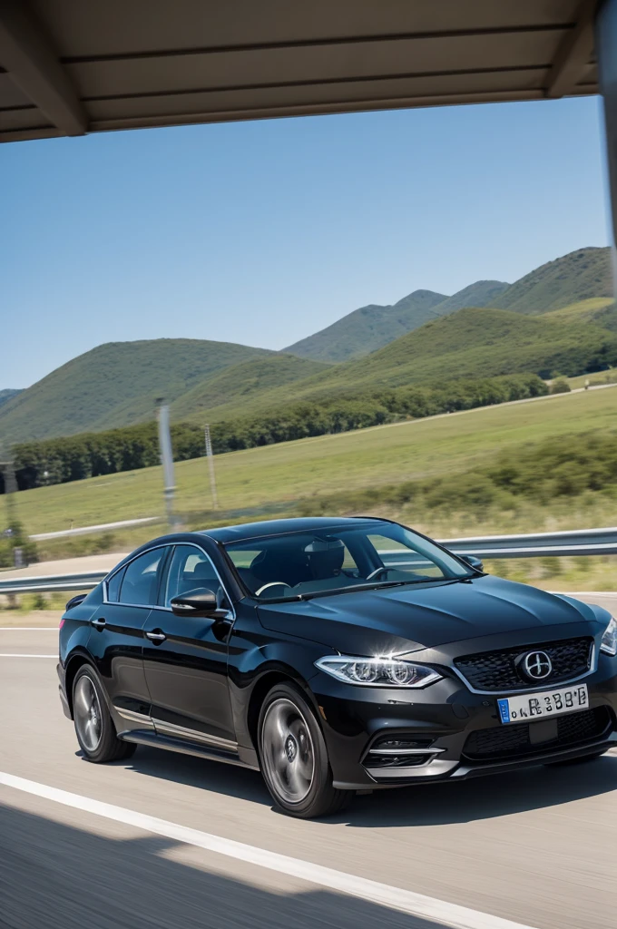 A car traveling at 300 km/h、justice