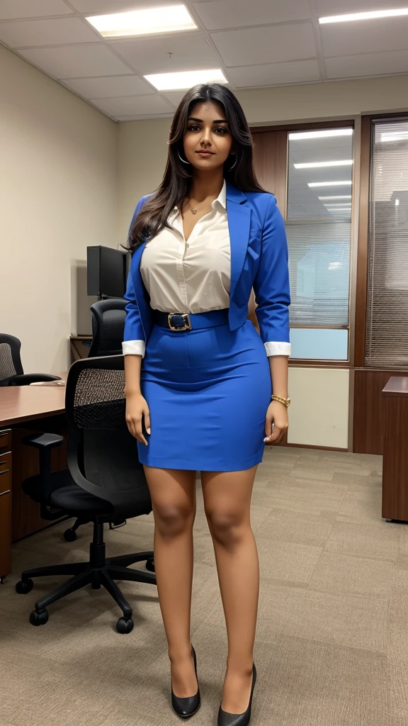 6 feet tall big breasted beautiful indian girl in office