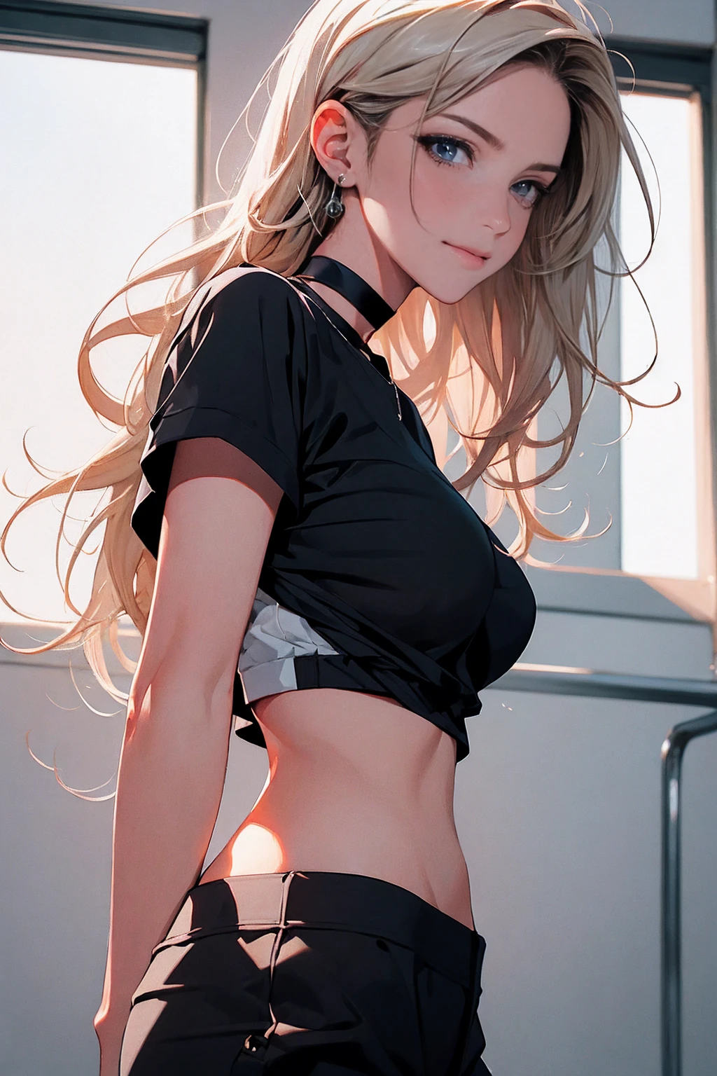 (((work of art))), (portraite), diffuse light, dynamic shadows, sharp focus, realisitic, detailded, high resolution, absurderes, White background, (squeeze the breasts), looking at side, t - shirt, no good, fotorrealisitic, realisitic, humida, separated lips, Kneeling, Amazing portrait of a sensuous woman wearing her blonde hair long and curly, olhando sedutoramente e smiling, soft lips, they broke up, Blushing intensely, smiling, t - shirt branca, pink cargo pants, medium chest, perfectbody, 2d illustration, アニメ, um portraite de pintura em artes plásticas, in manhwa style, ((Bishamon de noragami)), 1 girl, hair blonde, ((pretty long hair)), big hair, ((curly hair)), {{purples eyes}}, make up, comely, High definition, work of art, best qualityer, high détail, high détailed eyes, Grain Filter, Lábios detaildeds, high resolution, ultra-detailded, portraite, caucasian woman, proporções realisitics, anatomically accurate, rosy cheeks; dark lighting, high qualiy, awardwinning, high resolution, 8K,, summer, sensuous, Film grain, Ilford HP5, 80mm, woman strong, confident, black clothing, (work of art:1.2), best qualityer, PIXIV, Cool girl, glorious, hair blonde, , choker, earnings laughing, divertida, sensuous

