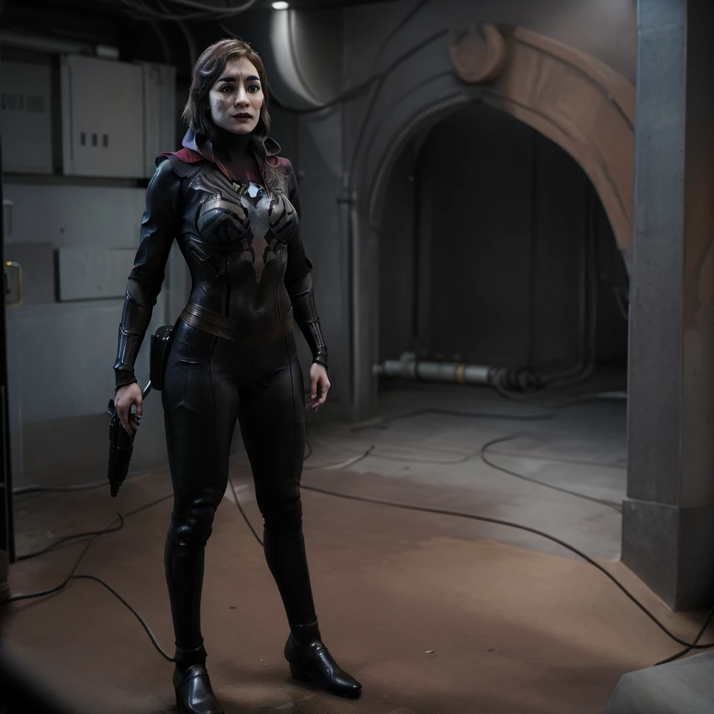 MerrinJS, best quality, standing, symbiote
