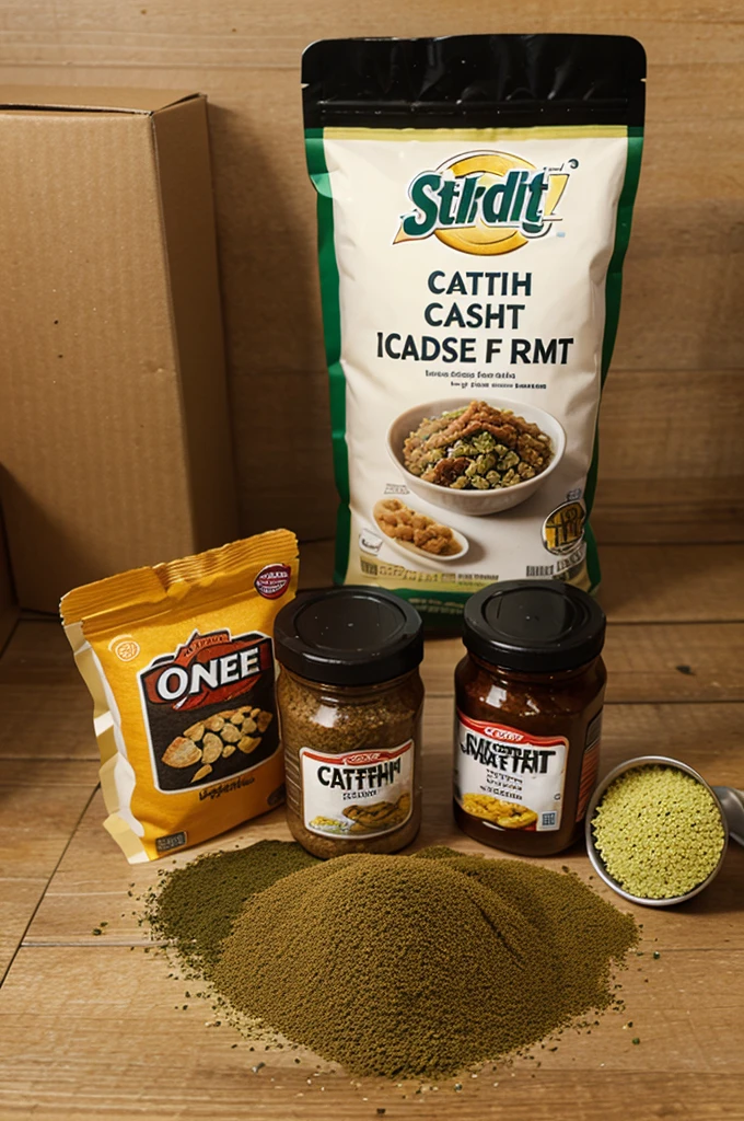 packaged catfish food serving products