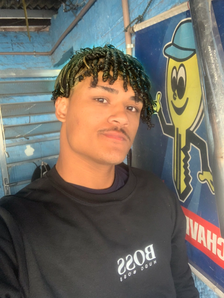 Cut his hair