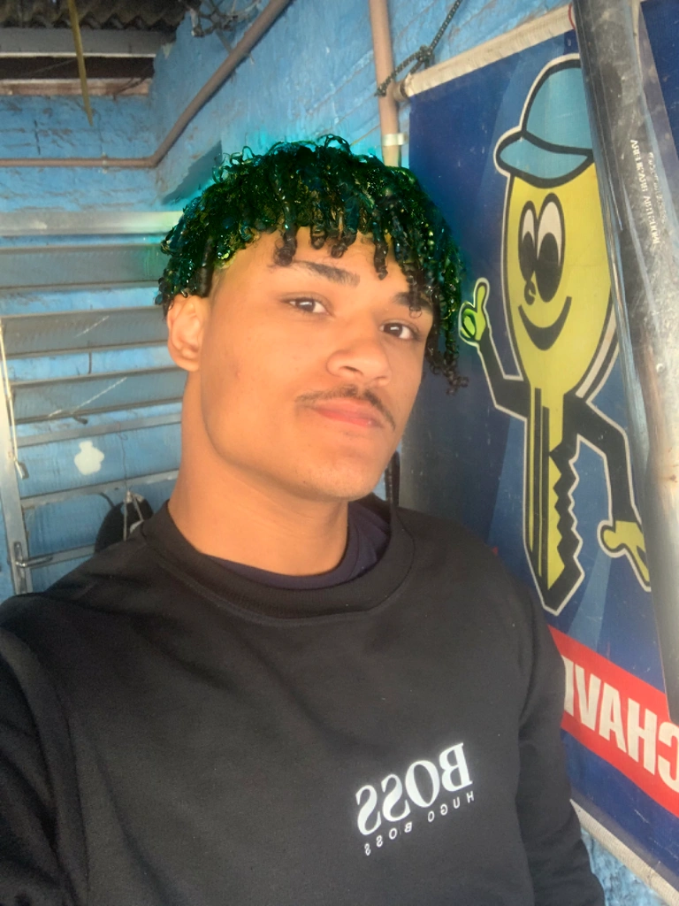 Cut his hair