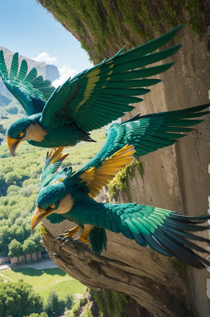 Fenix verde, flying